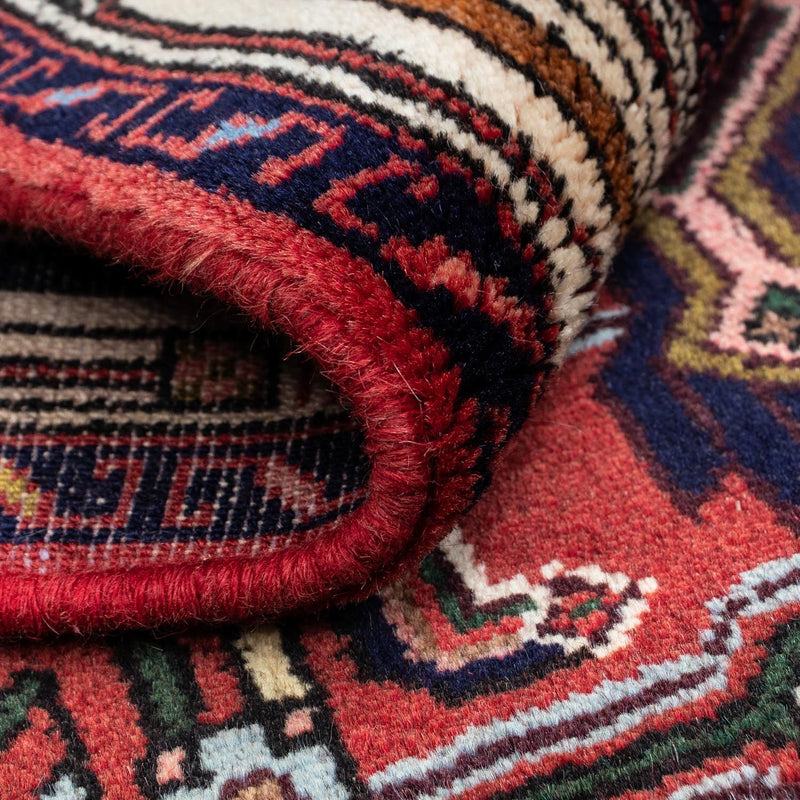 Persisk matta - Nomadic - 125 x 80 cm - mörkröd