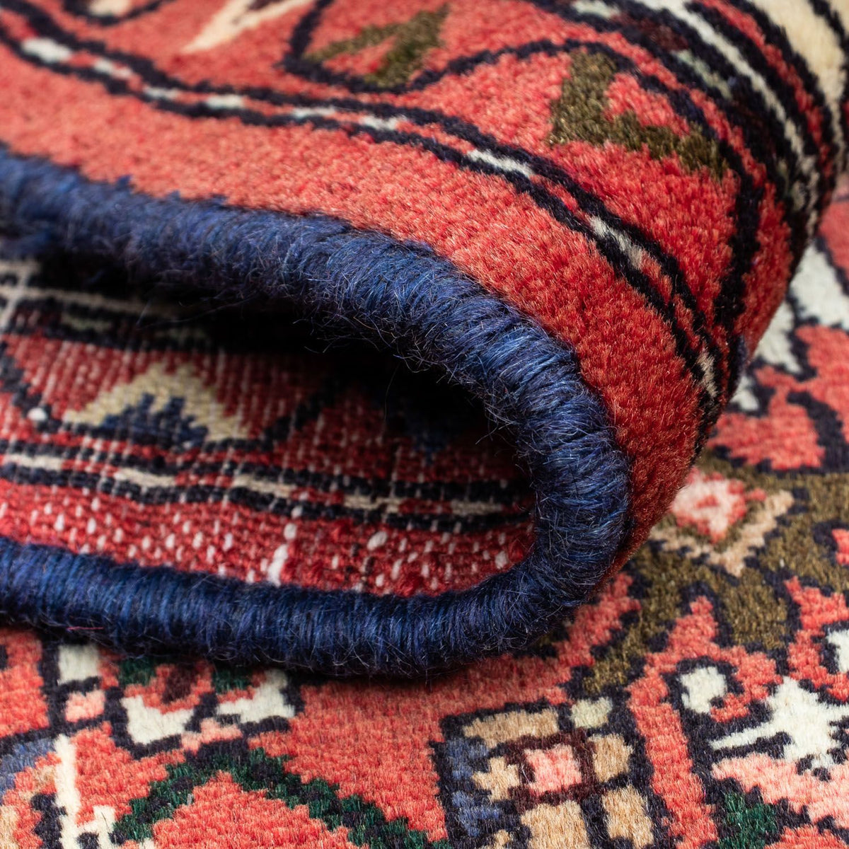 Persisk matta - Nomadic - 125 x 80 cm - ljusröd