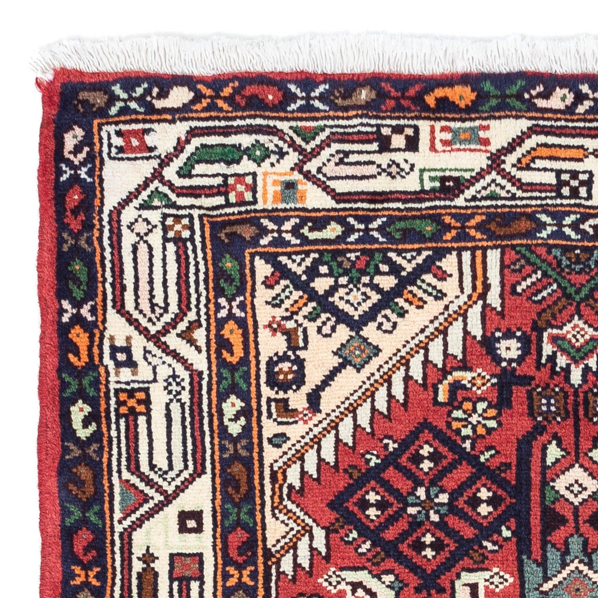 Persisk matta - Nomadic - 125 x 80 cm - ljusröd