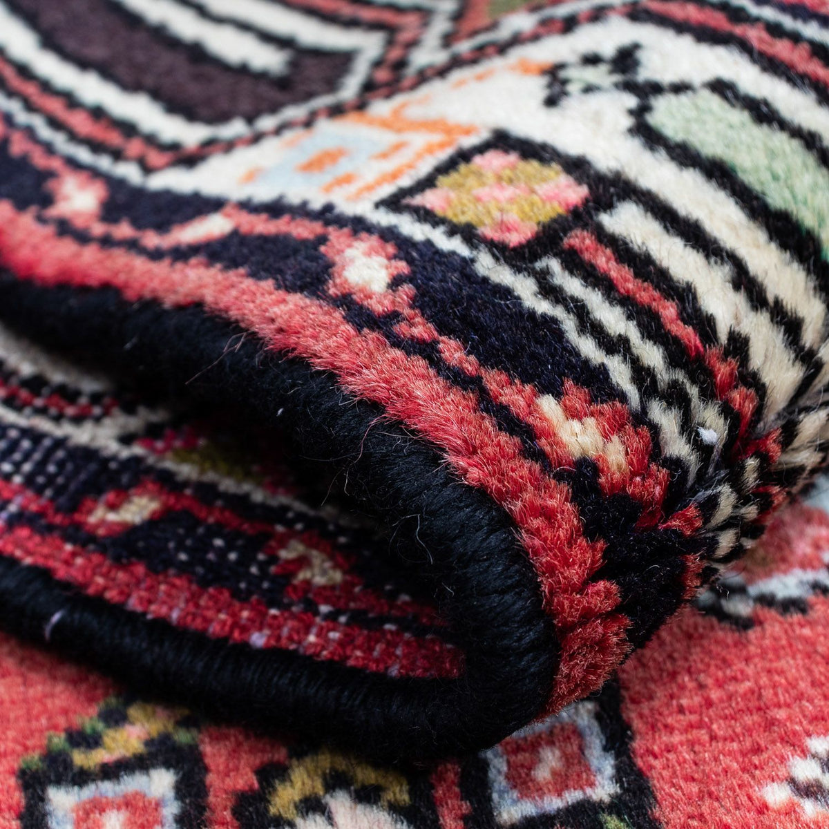 Persisk matta - Nomadic - 125 x 80 cm - ljusröd