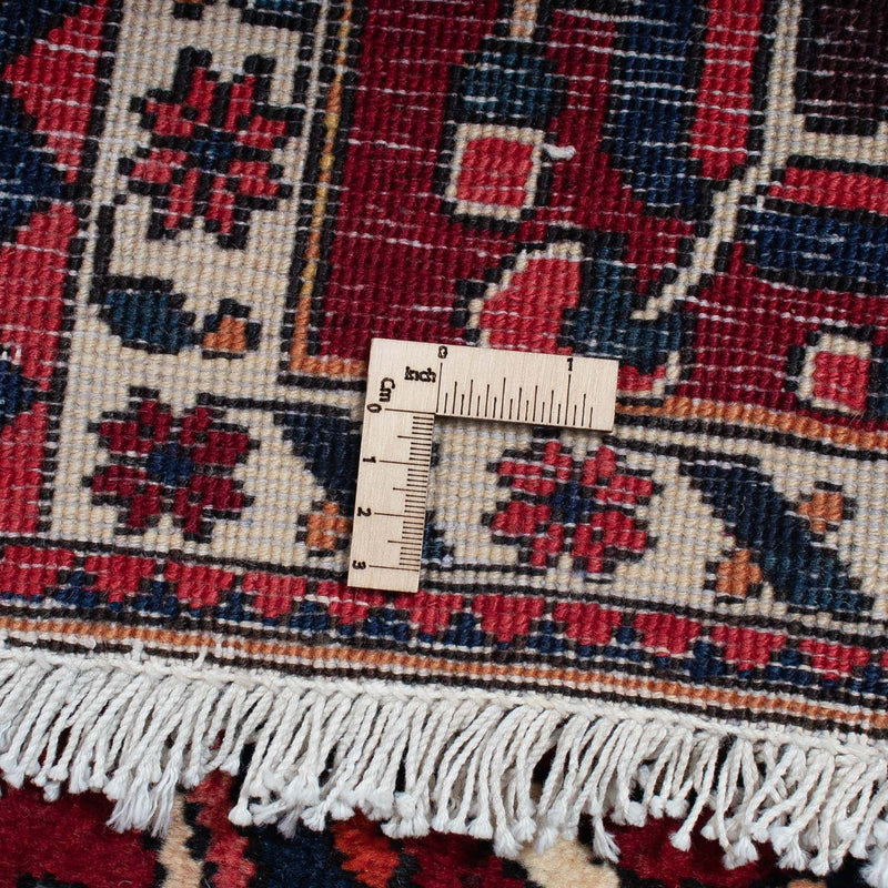 Persisk matta - Nomadic - 322 x 216 cm - mörkröd