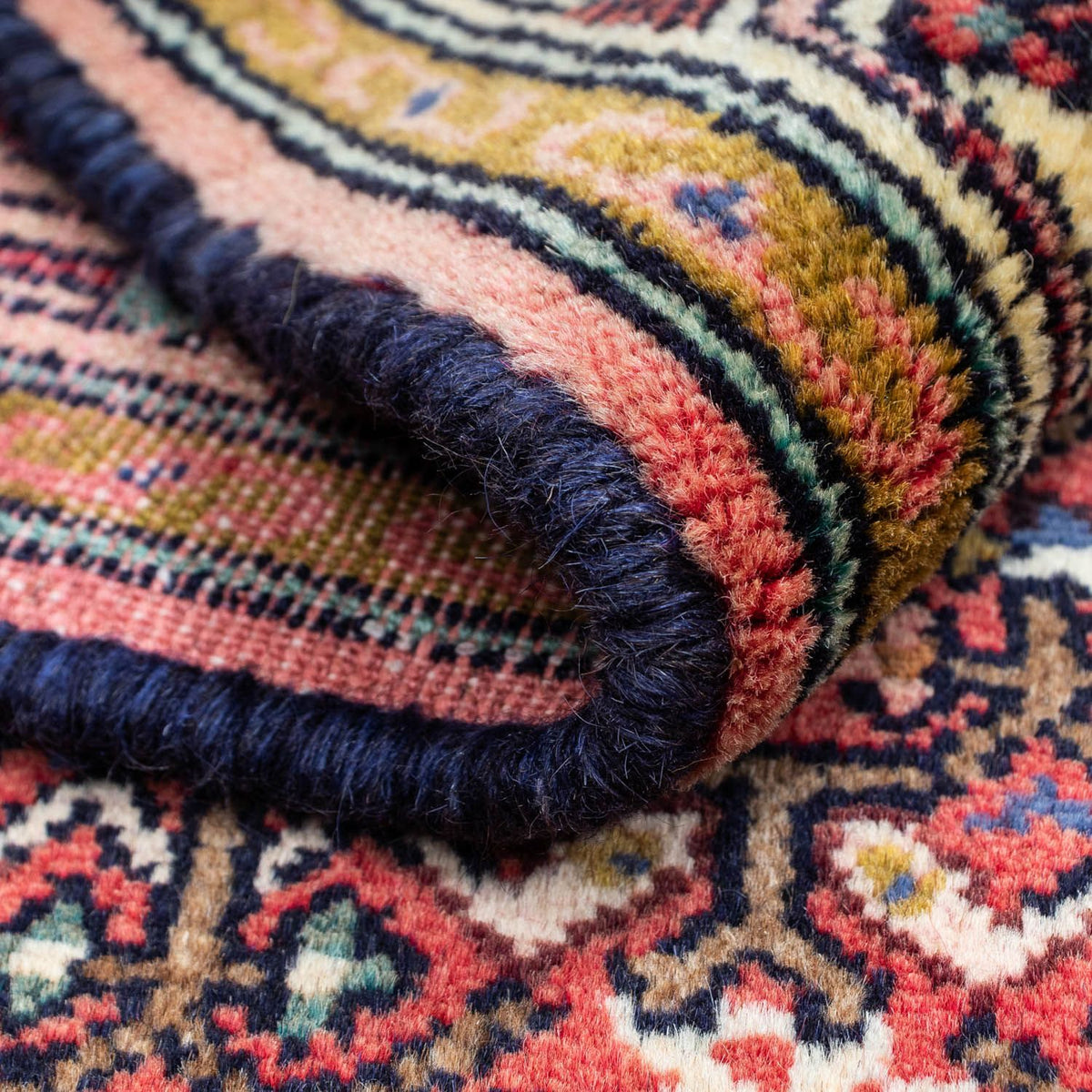 Persisk matta - Nomadic - 125 x 80 cm - ljusröd