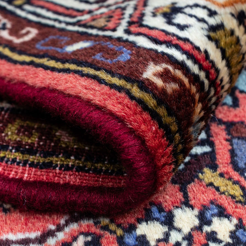 Persisk matta - Nomadic - 125 x 80 cm - ljusröd