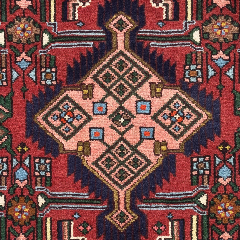 Persisk matta - Nomadic - 125 x 80 cm - mörkröd