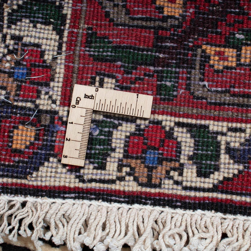 Persisk matta - Nomadic - 310 x 210 cm - mörkröd