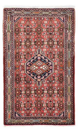 Persisk matta - Nomadic - 125 x 80 cm - ljusröd