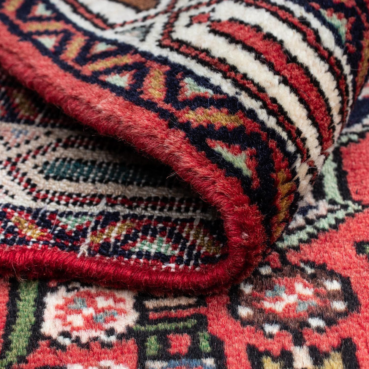 Persisk matta - Nomadic - 125 x 80 cm - ljusröd