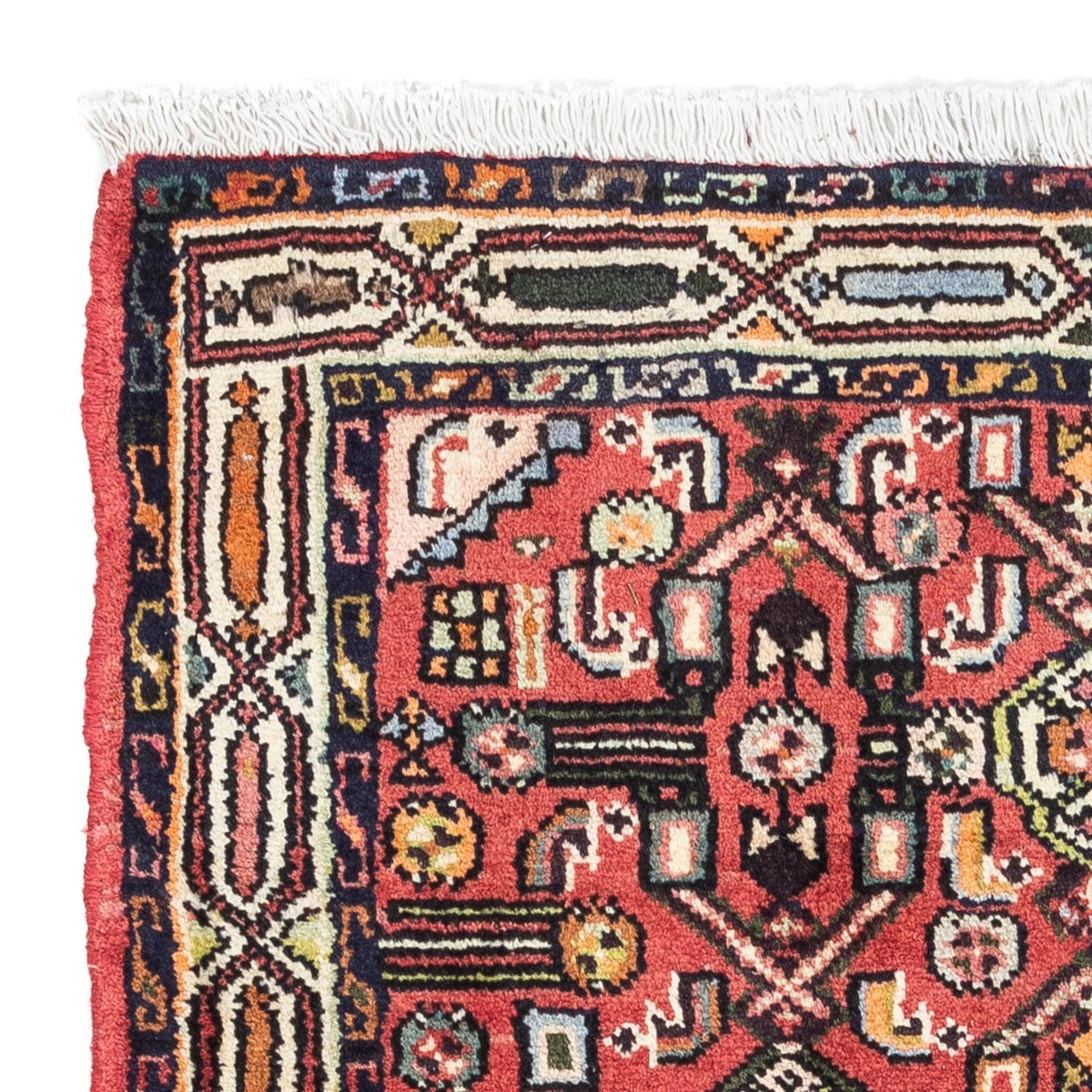 Persisk matta - Nomadic - 125 x 80 cm - ljusröd