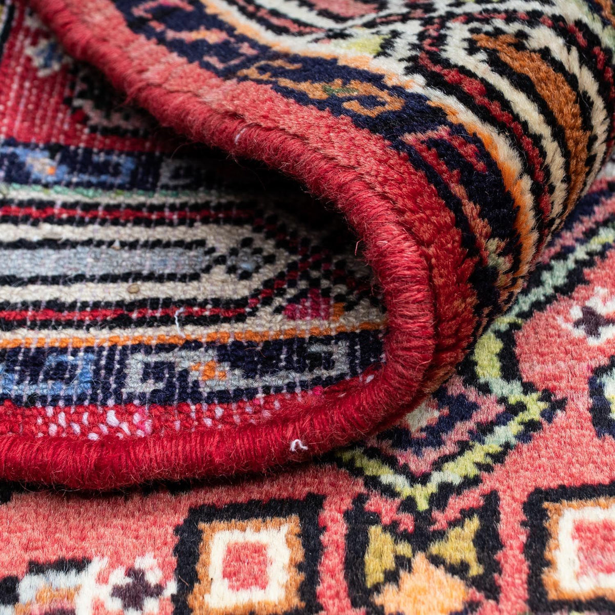 Persisk matta - Nomadic - 125 x 80 cm - ljusröd