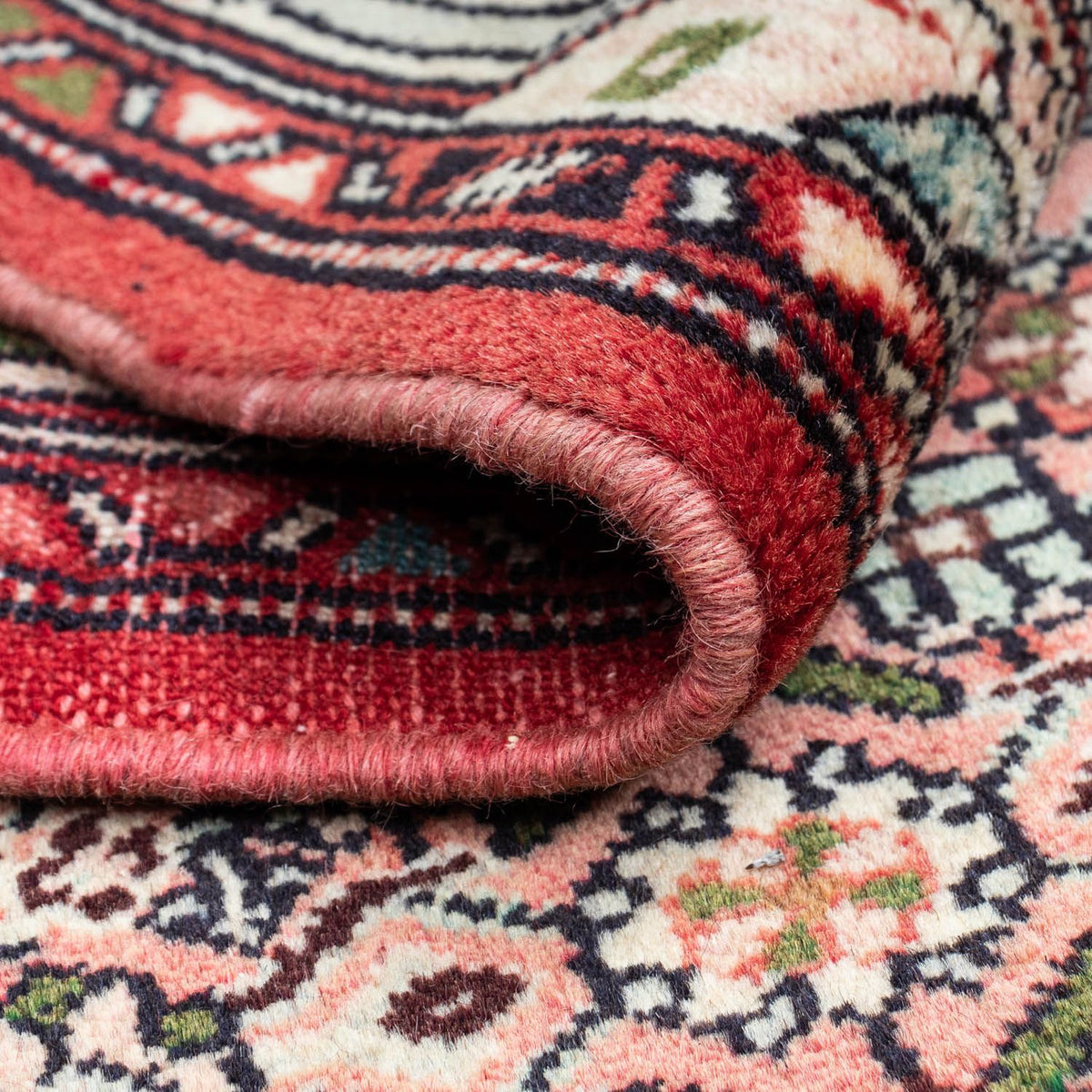 Persisk matta - Nomadic - 125 x 80 cm - ljusröd