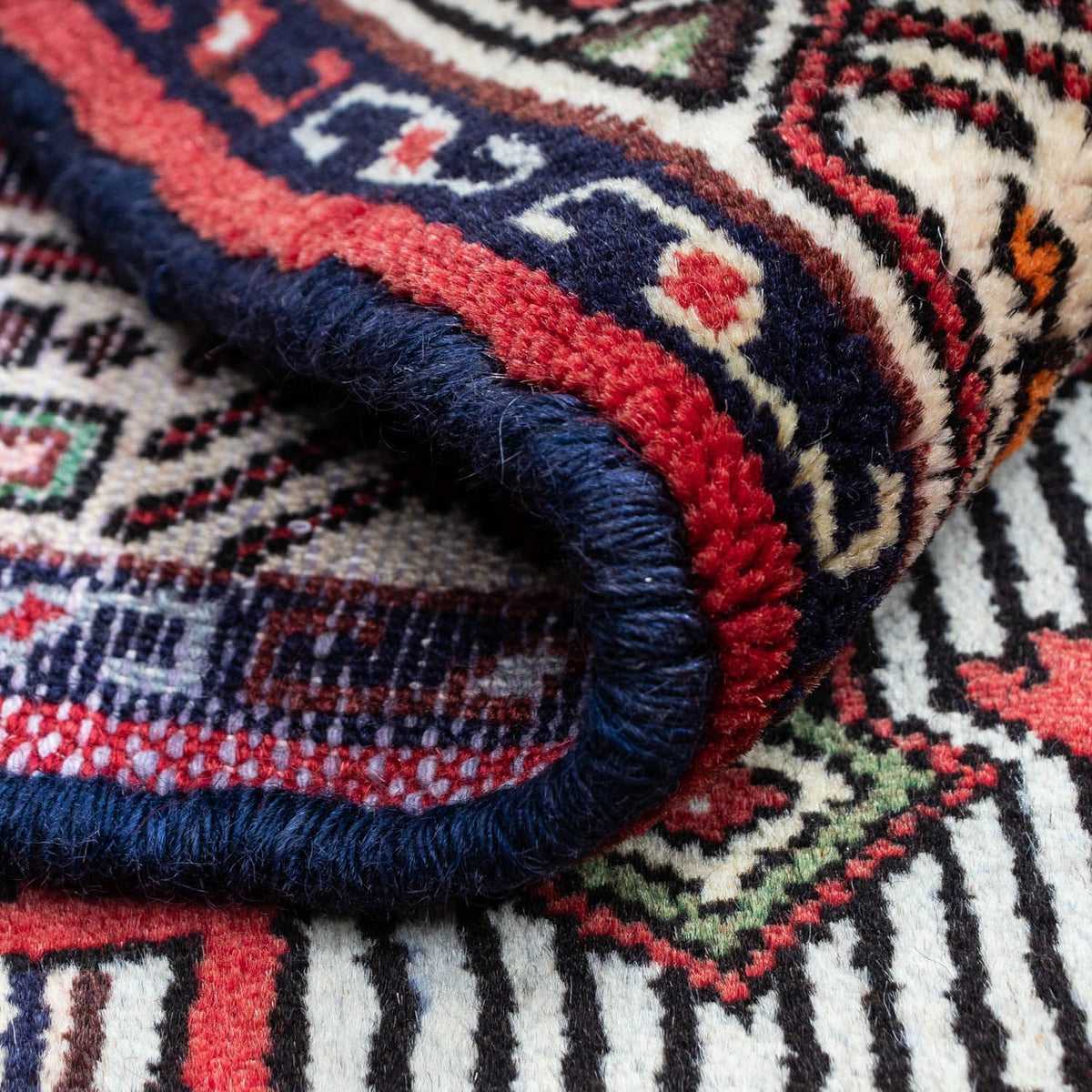 Persisk matta - Nomadic - 125 x 80 cm - röd