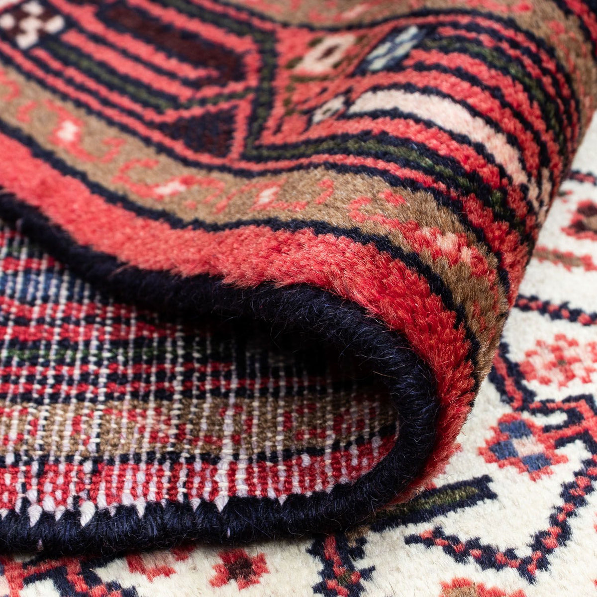 Persisk matta - Nomadic - 125 x 80 cm - beige