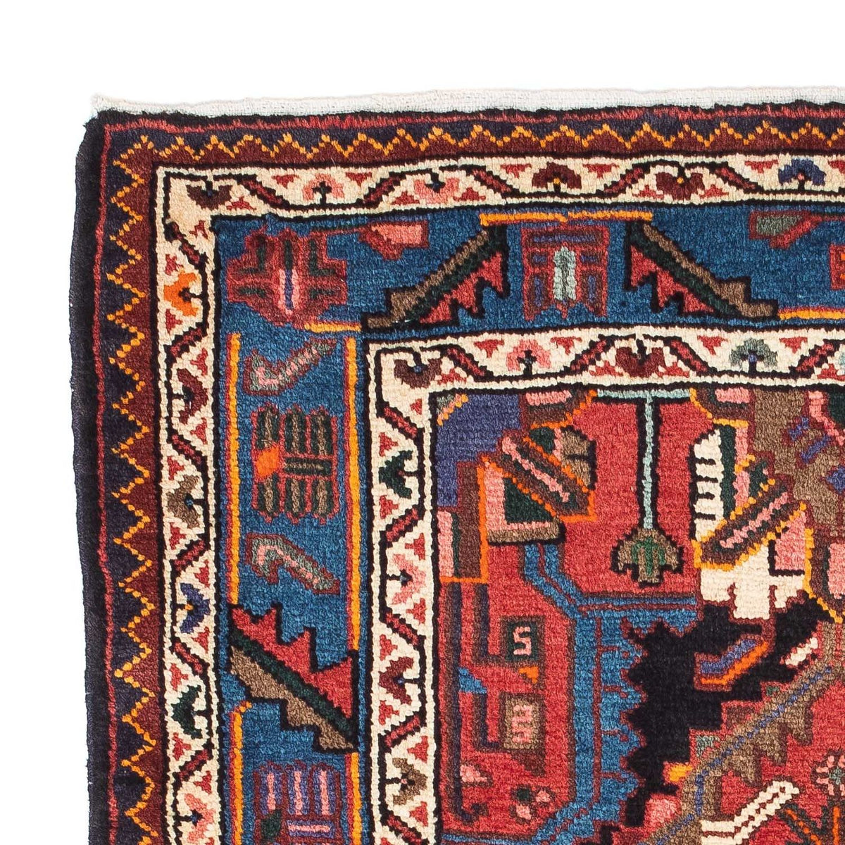 Persisk matta - Nomadic - 129 x 84 cm - flerfärgad