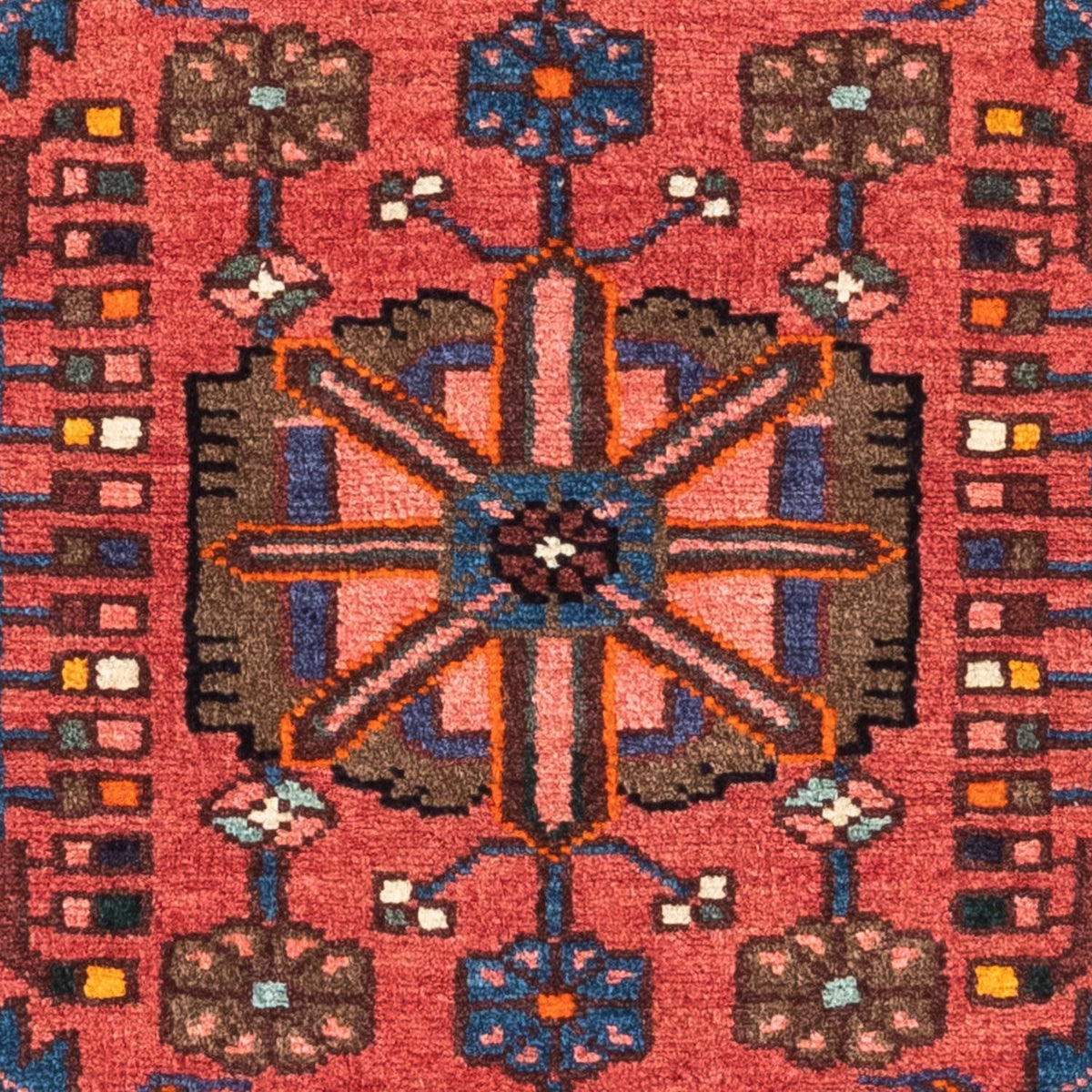 Persisk matta - Nomadic - 118 x 83 cm - ljusröd