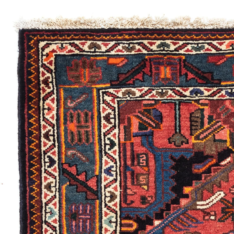 Persisk matta - Nomadic - 118 x 83 cm - ljusröd