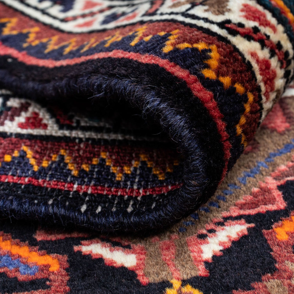 Persisk matta - Nomadic - 118 x 83 cm - ljusröd