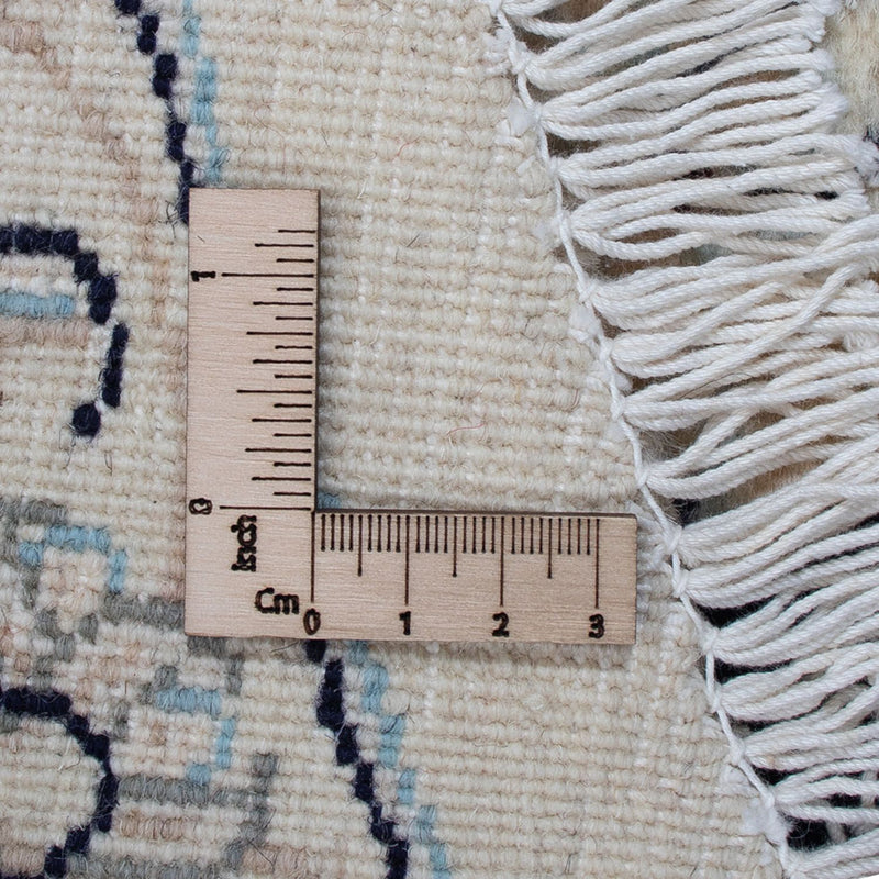 Persisk matta - Nain runt  - 300 x 300 cm - mörkblå