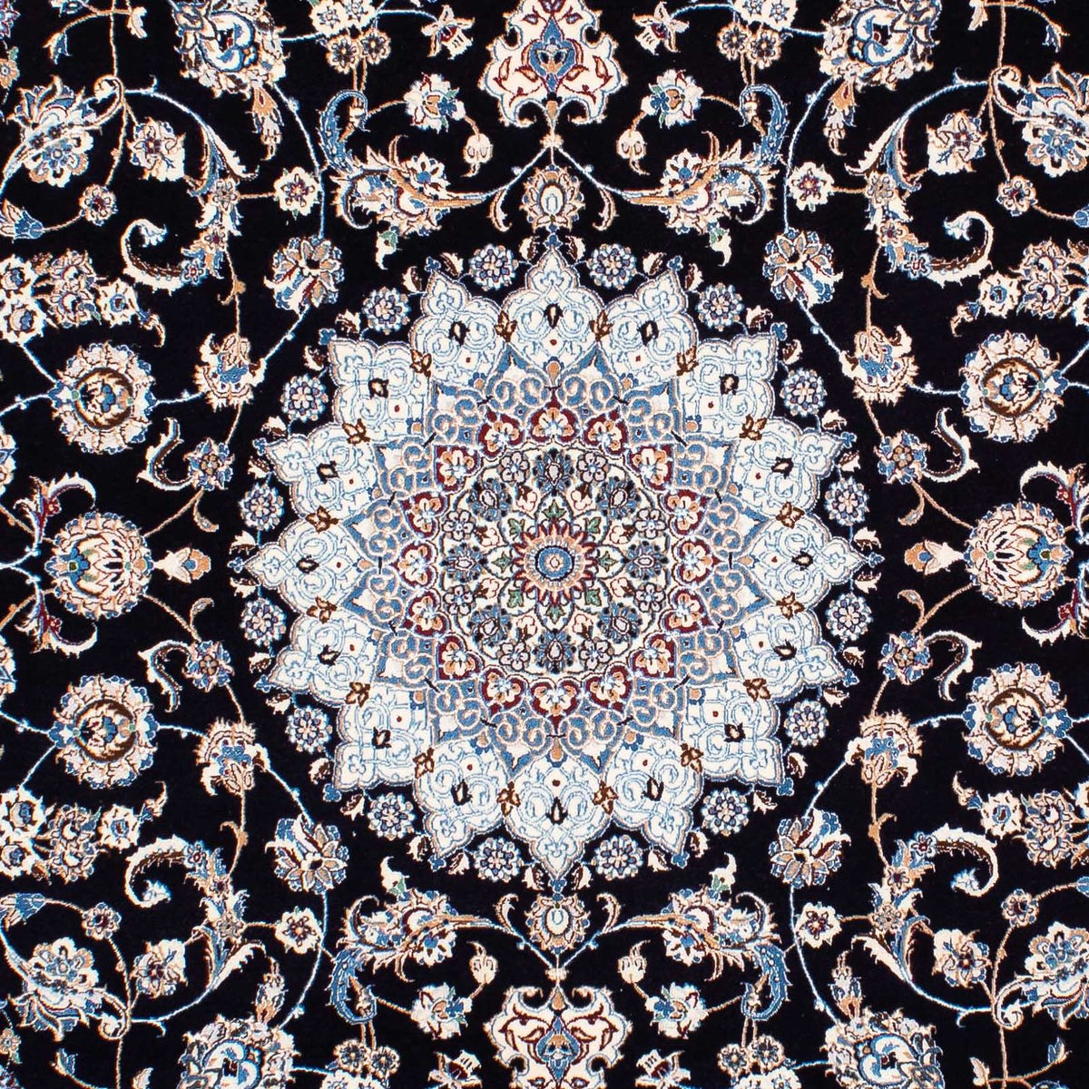 Persisk matta - Nain - Premium - 264 x 177 cm - mörkblå