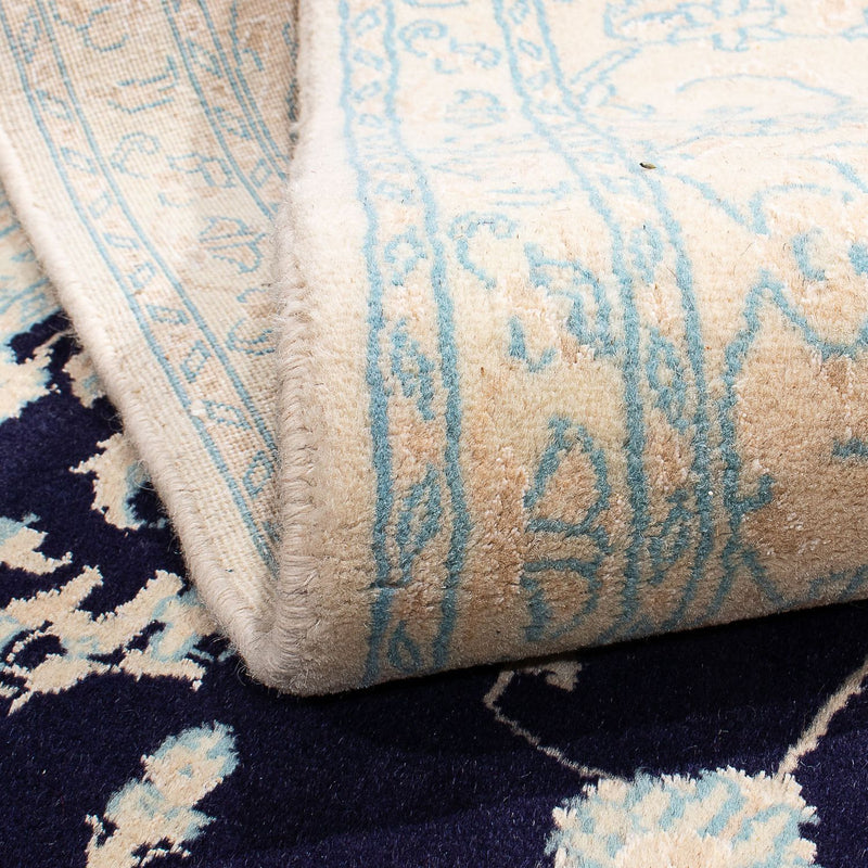 Persisk matta - Nain - 297 x 195 cm - mörkblå