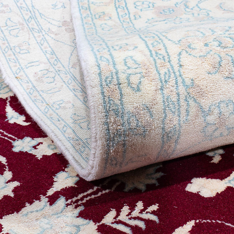 Persisk matta - Nain - 290 x 198 cm - mörkröd