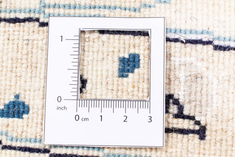 Persisk matta - Nain - Royal runt  - 240 x 240 cm - mörkröd