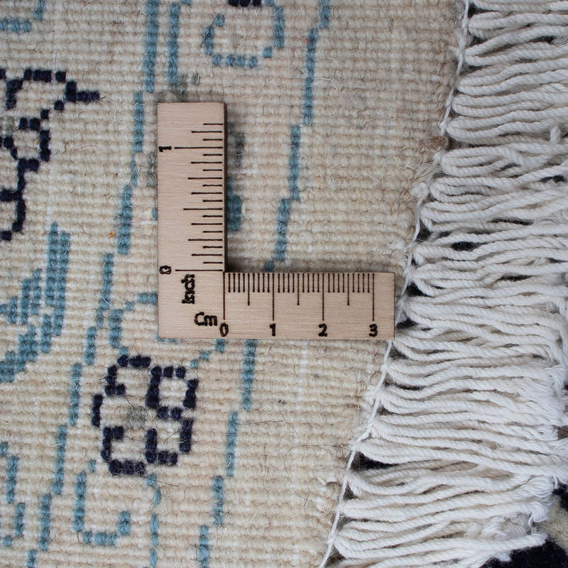 Persisk matta - Nain runt  - 300 x 300 cm - mörkblå