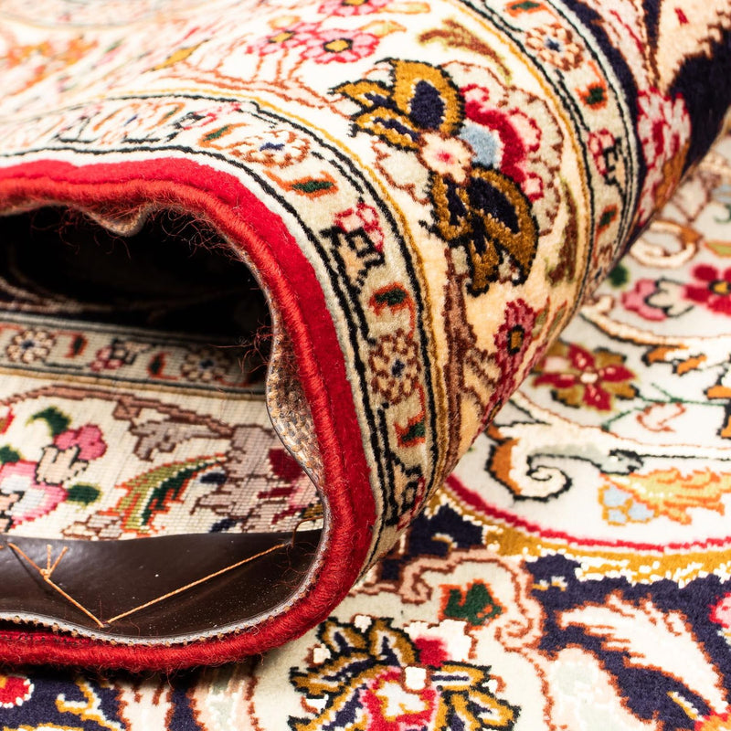 Persisk matta - Tabriz - Royal - 400 x 300 cm - mörkröd