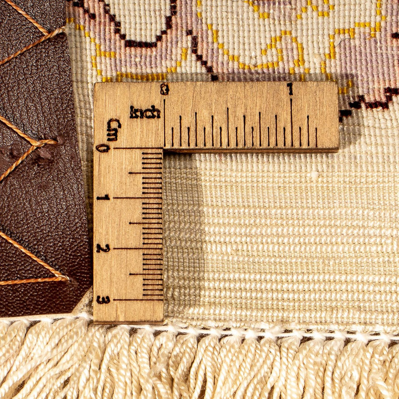 Persisk matta - Tabriz - Royal - 350 x 251 cm - ljusbrun