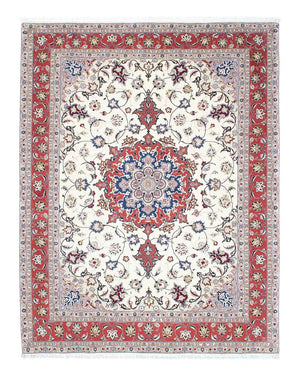 Persisk matta - Tabriz - Royal - 194 x 154 cm - beige