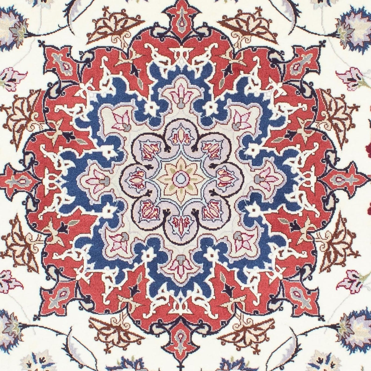 Persisk matta - Tabriz - Royal - 194 x 154 cm - beige