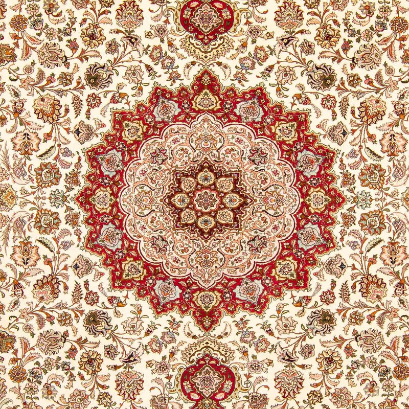 Persisk matta - Tabriz - Royal - 400 x 302 cm - röd