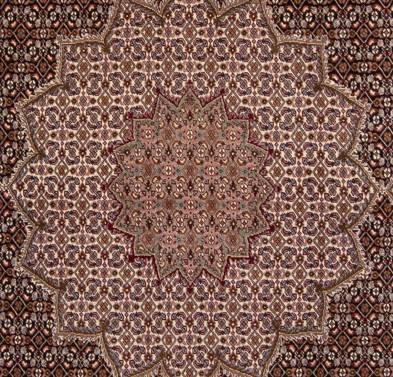 Persisk matta - Tabriz - Royal kvadrat  - 248 x 245 cm - brun