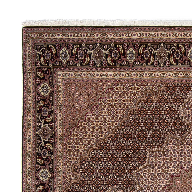 Persisk matta - Tabriz - Royal kvadrat  - 248 x 245 cm - brun