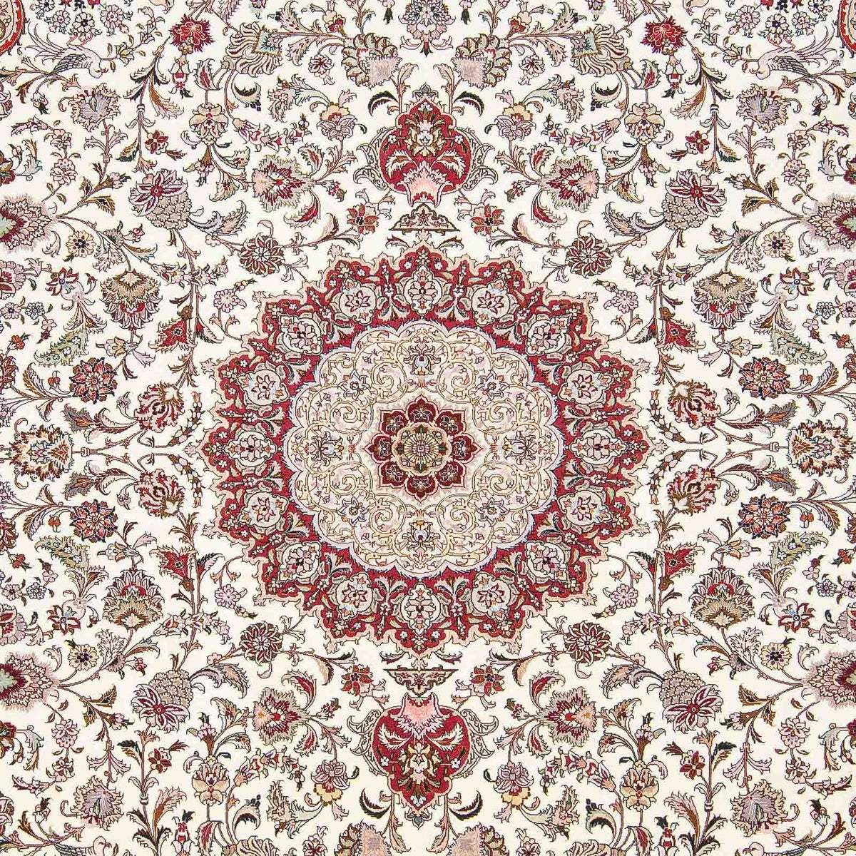 Persisk matta - Tabriz - Royal - 299 x 251 cm - beige
