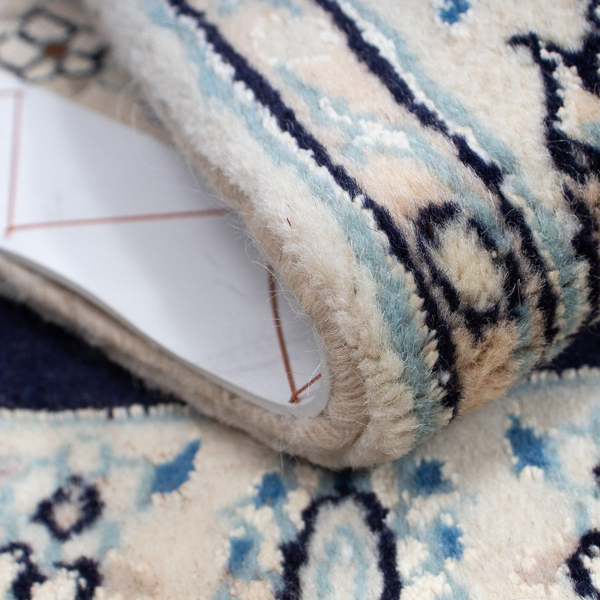 Persisk matta - Nain - Royal - 94 x 54 cm - mörkblå