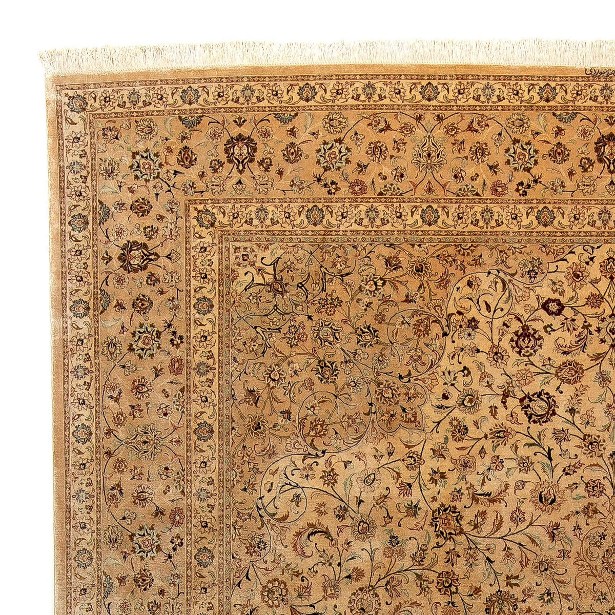 Persisk matta - Ghom - 354 x 243 cm - flerfärgad