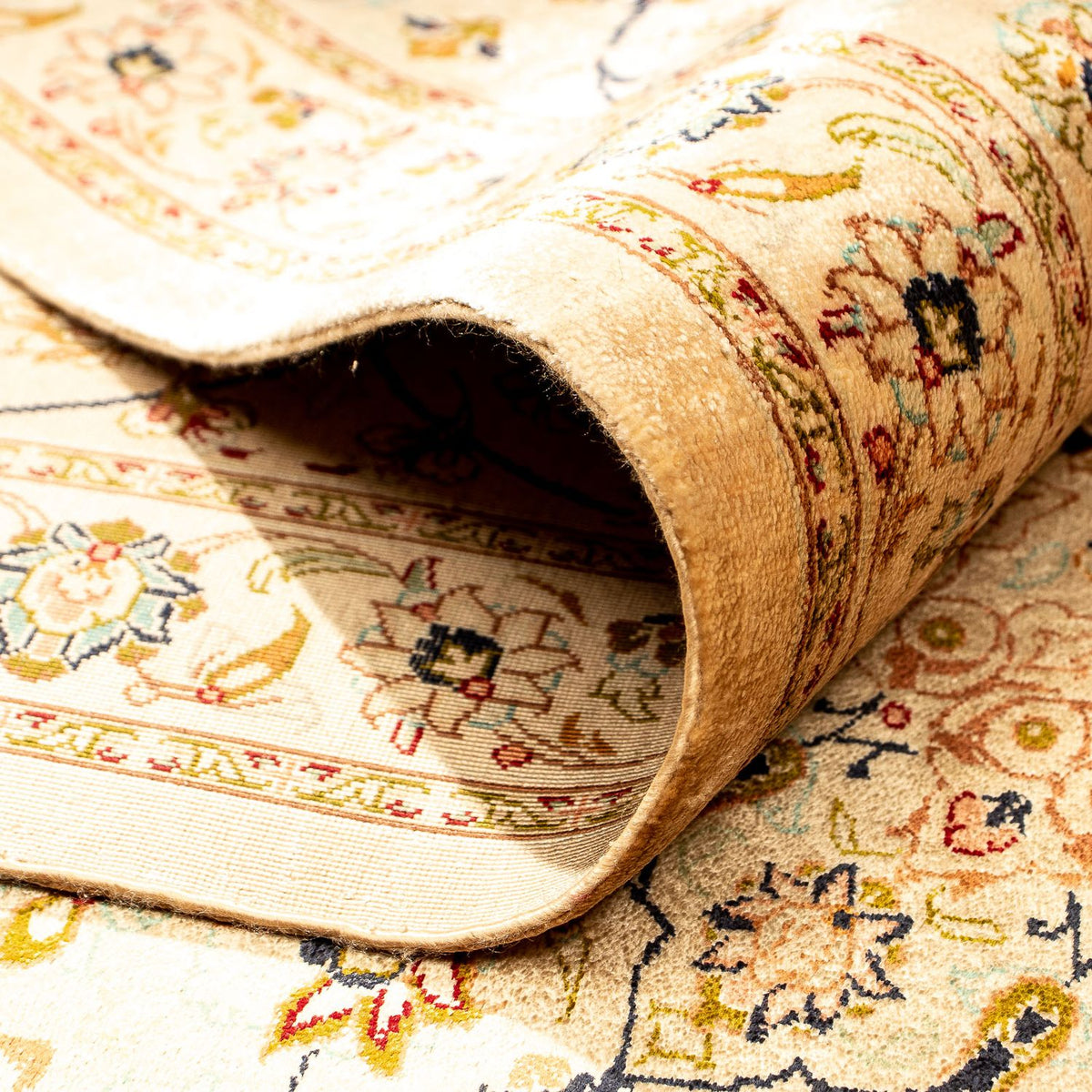 Persisk matta - Ghom - 354 x 243 cm - flerfärgad