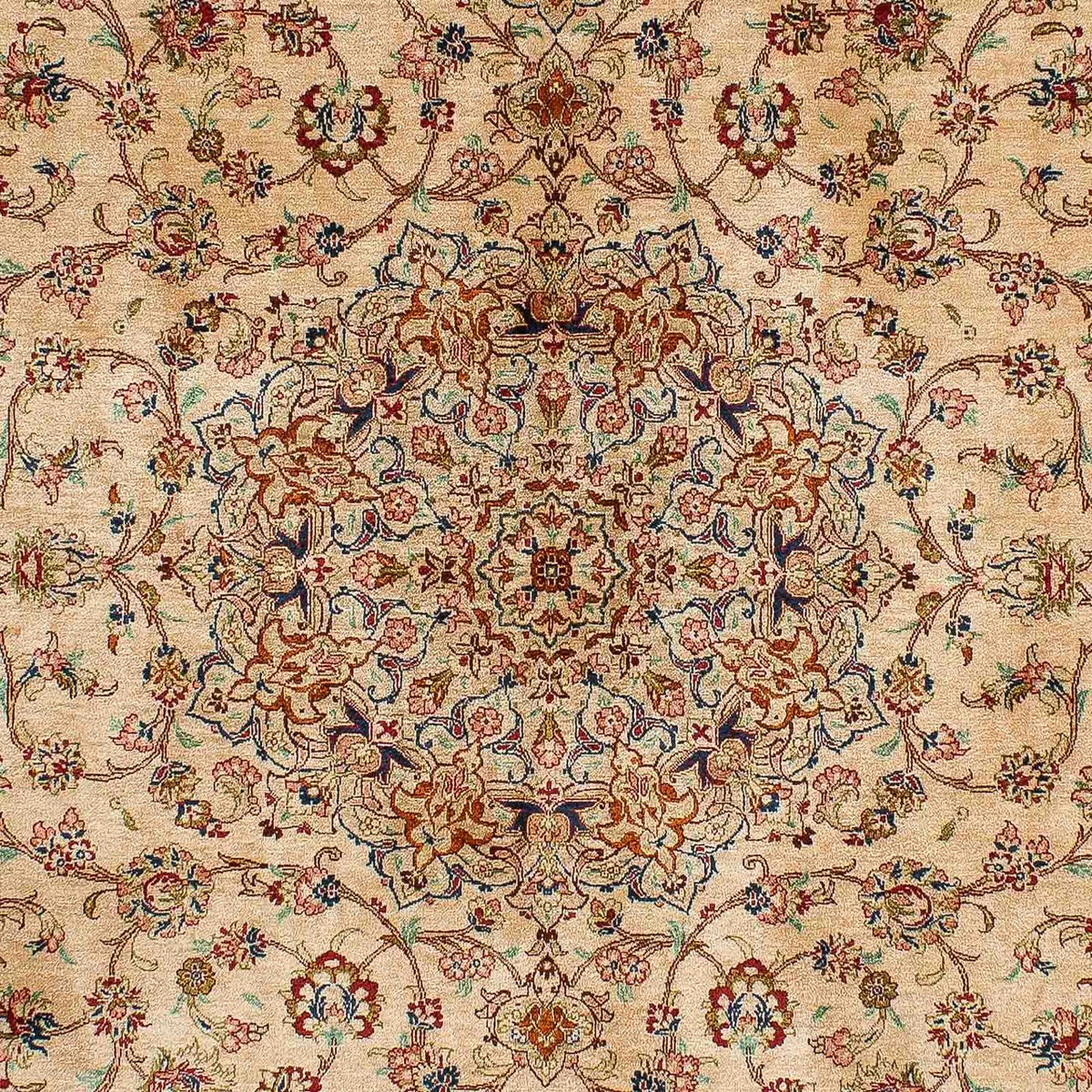 Persisk matta - Ghom - 195 x 131 cm - beige