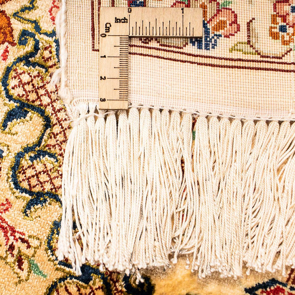 Persisk matta - Ghom - 195 x 131 cm - beige