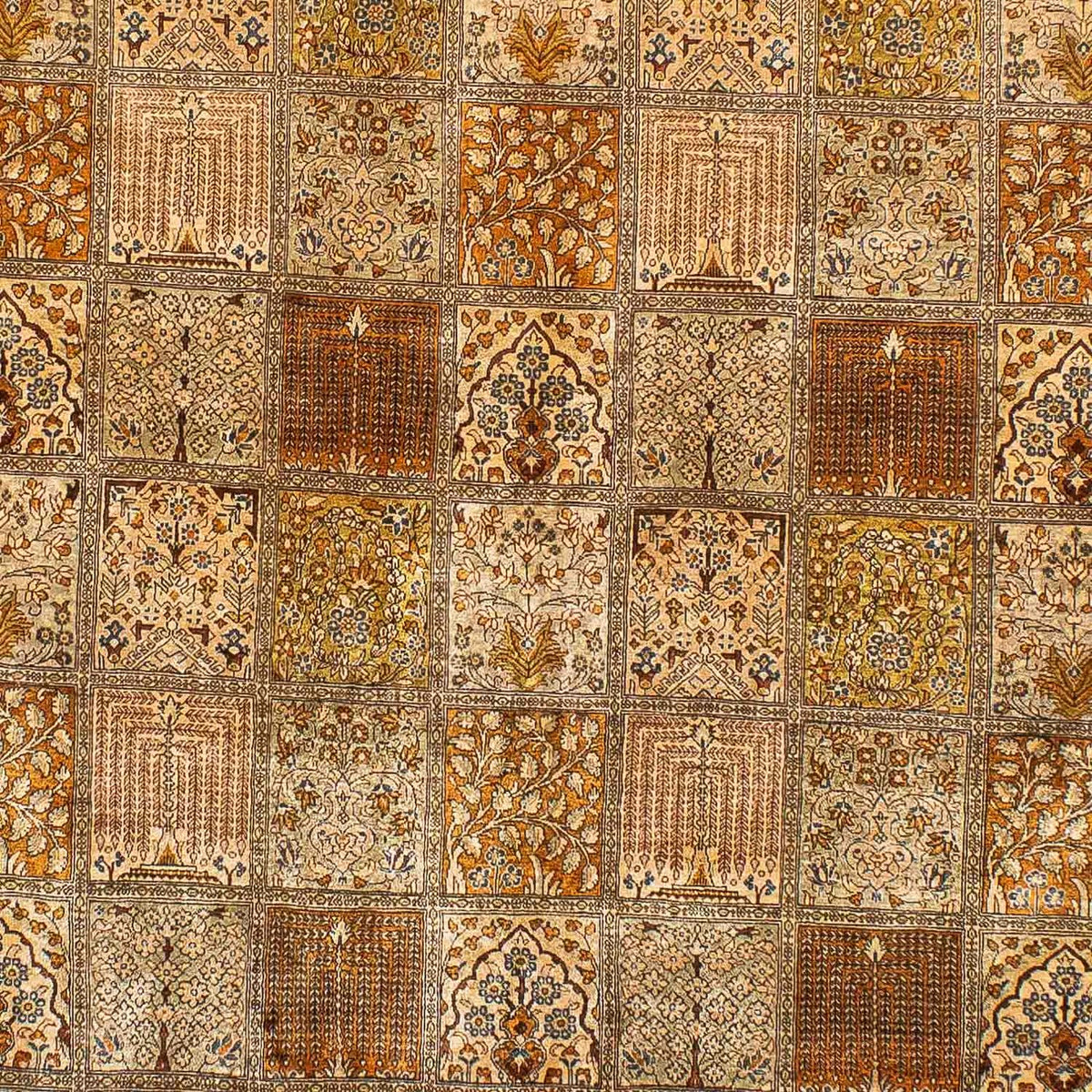 Silk Carpet - Ghom Silk - Premium - 200 x 132 cm - flerfärgad