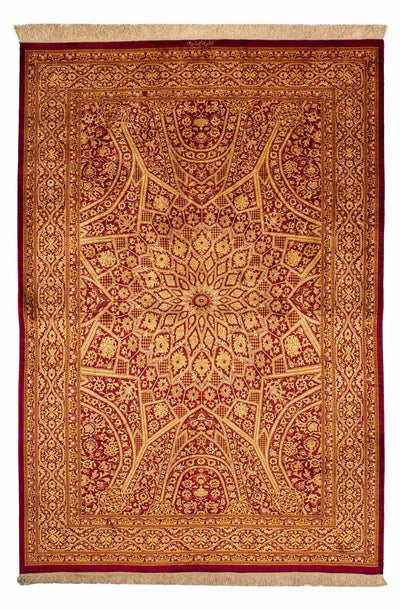 Qom silke Mattan 132x216cm - Persisk matta