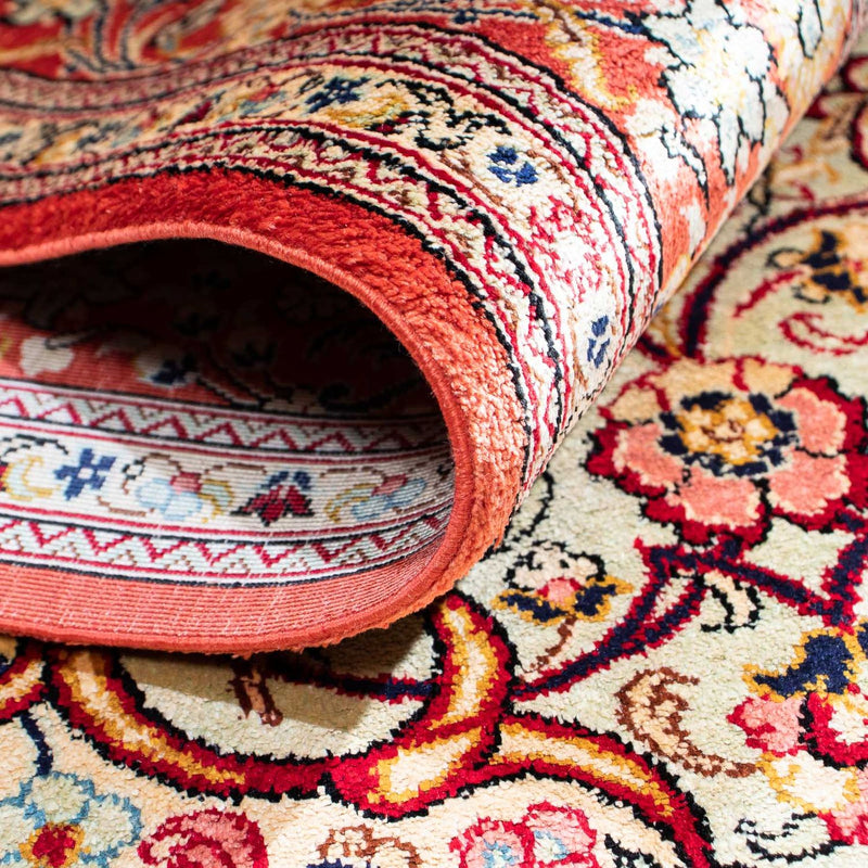 Persisk matta - Ghom - 152 x 105 cm - ljusröd