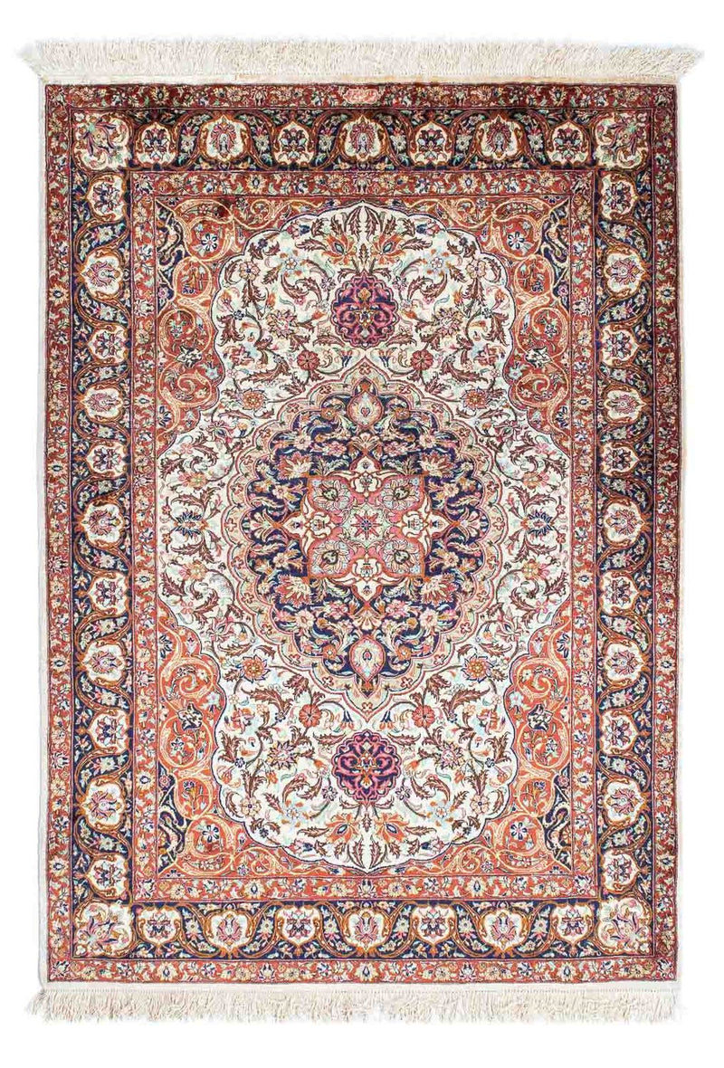 Persisk matta - Ghom - 148 x 102 cm - beige
