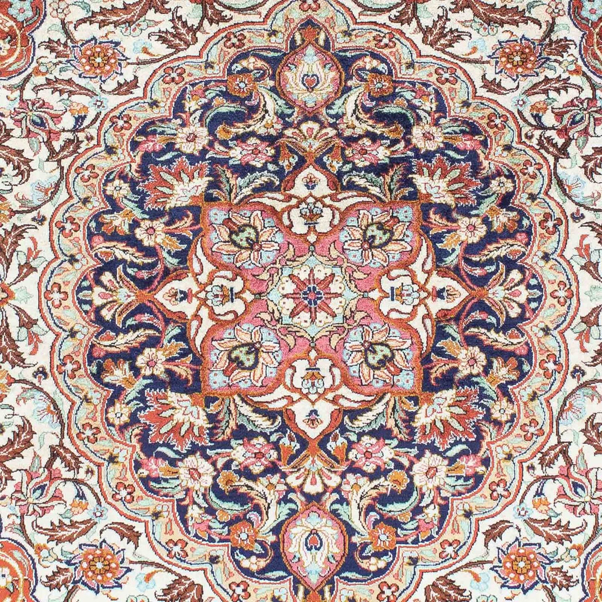 Persisk matta - Ghom - 148 x 102 cm - beige