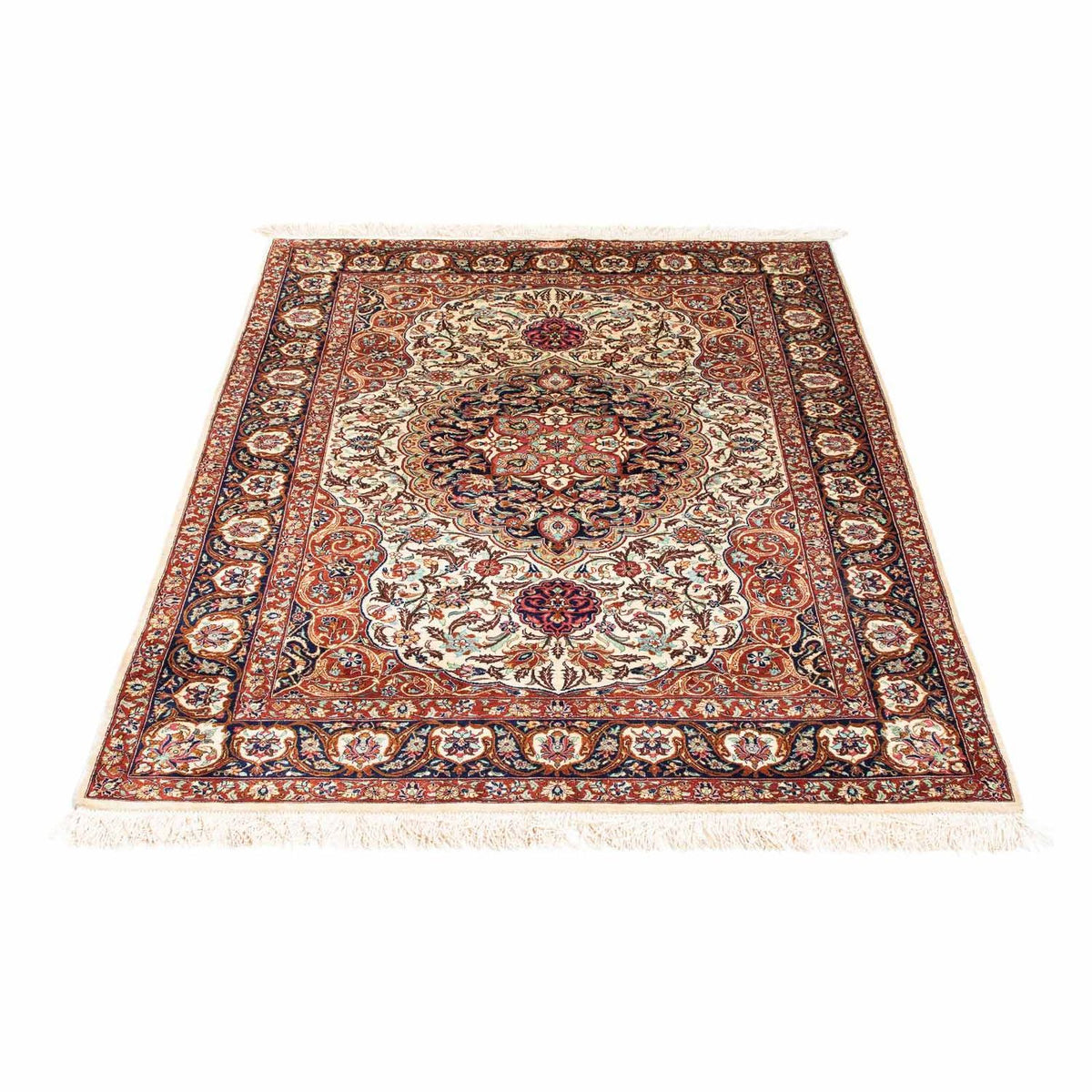 Persisk matta - Ghom - 148 x 102 cm - beige