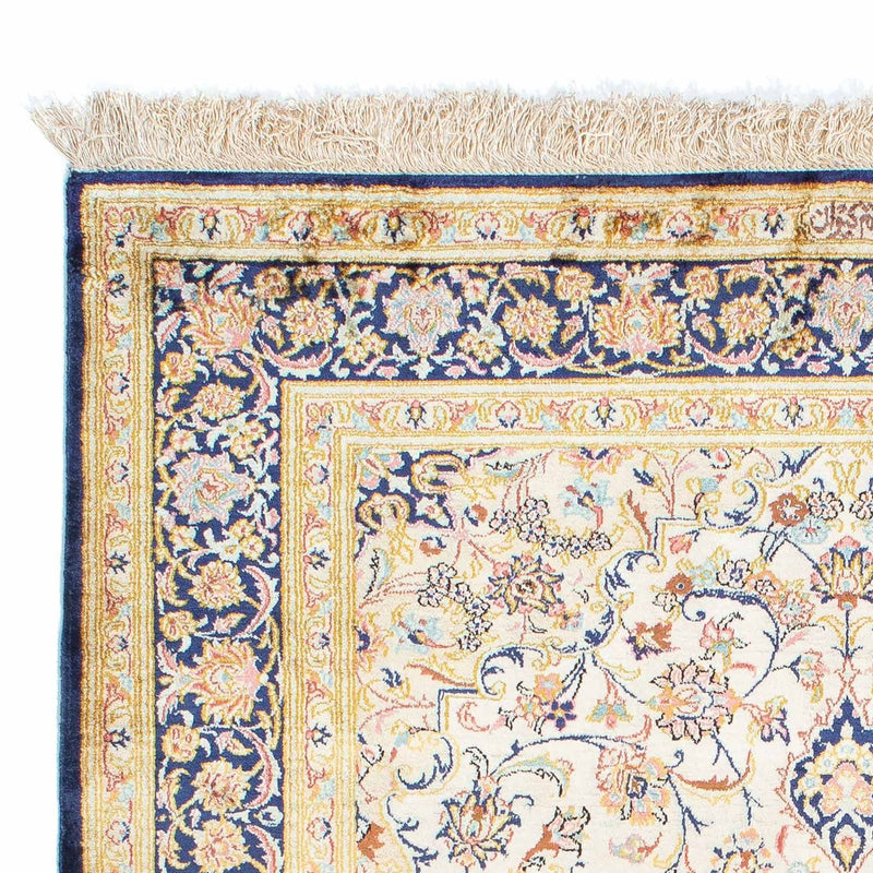 Persisk matta - Ghom - 152 x 102 cm - beige