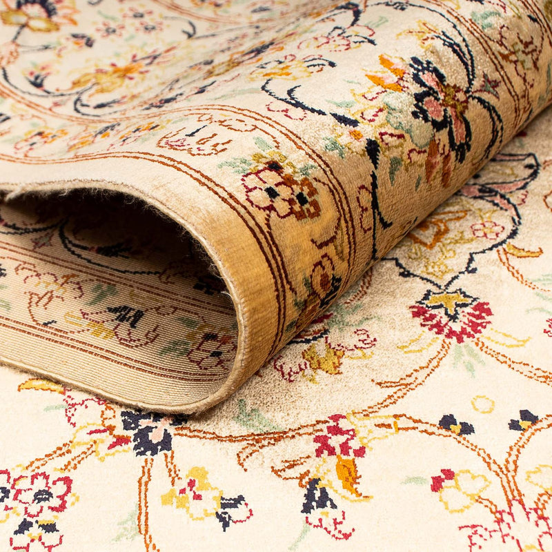 Persisk matta - Ghom - 200 x 133 cm - beige