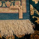 Silk Carpet - Ghom Silk - Premium - 216 x 132 cm - mörkblå