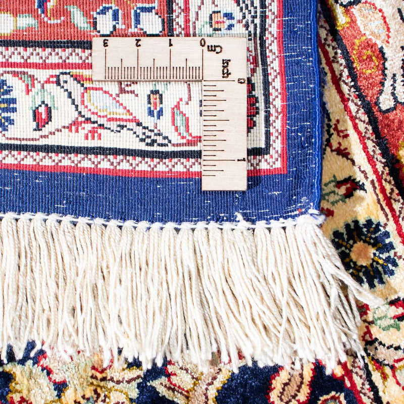 Persisk matta - Ghom - 154 x 98 cm - mörkblå