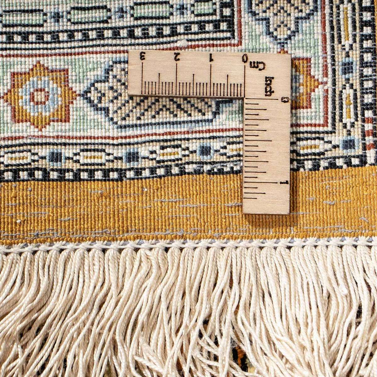 Persisk matta - Ghom - 76 x 50 cm - flerfärgad